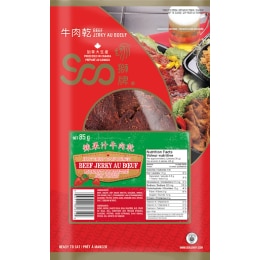 Soo Hot Fruit Flavoured Beef Jerky 85g