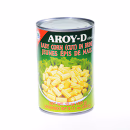 Aroy-D Baby Corn (Cut) In Brine 425g