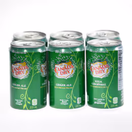 Canada Dry Ginger Ale Cans (222mlx6)