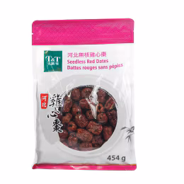 T&T Hebei Seedless Red Dates (454g)