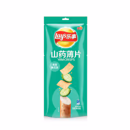 Lays Cucumber Flavour Yam Chips (80g)