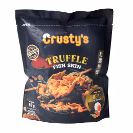 Crustys Truffl Fish Skin 100g
