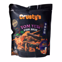 Crusty'S Tom Yum Salted Eggs Fish Skin 80g