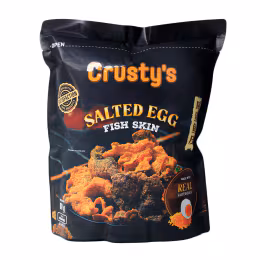 Crusty's Original Salted Egg Fish Skin (100g)