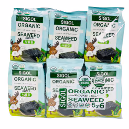Sigol Organic Roasted Seaweed (5gx6)
