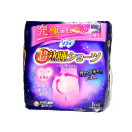 Sofy Japanese Version Supersleep Shorts Size M-L (5pcs/pack)