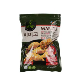 CJ Foods Bibigo Spicy Pork & Vegetable Dumplings (680g)