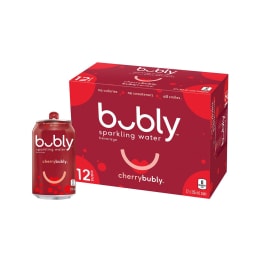 Bubly Cherry Sparkling (12x355ml)