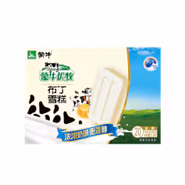 Mengniu Milk Pudding Ice Bar (20x40g)