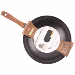 Silvat Wooden IH Wokpan 30cm