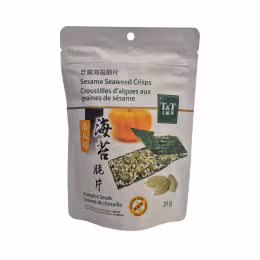 T&T Sesame Seaweed Crisps With Pumpkin Seeds (35g)
