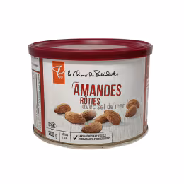 President Choice Roasted Almonds Wsea Salt (200g)