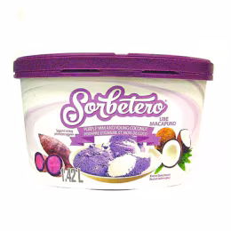 Sorbetero Purple Yam Coconut Ube Macapun (1.42L)