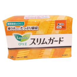 Kao Laurier Slimguard Liners No Wing 17cm (38pcs)