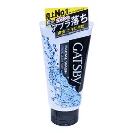 Gatsby Facial Wash Strong Clear Foam (130g)