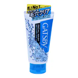 Gatsby Facial Wash Deep Cleaning Scrub (130g)