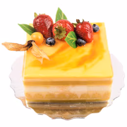 T&T Bakery Mango Mousse Cake