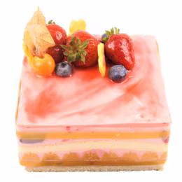 T&T Bakery Strawberry Mousse Cake