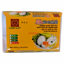 China Maid Cooked Salted Duck Eggs (350g)
