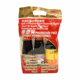 Lee Kum Kee Oyster Sauce & Soysauce Pack (510gx2+510ml)