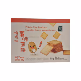 T&T BBQ Potato Thin Crackers (300g)
