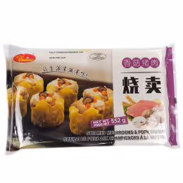 Asian Choice Steamed Mushroom & Pork Siu Mai/Shao Mai (552g)