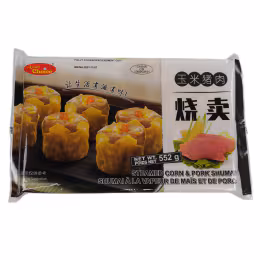 Asian Choice Steamed Corn & Pork Siu Mai/Shao Mai (552g)