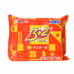 Kangshifu Vanilla Chocolate 3+2 Sandwich Cracker (375g)