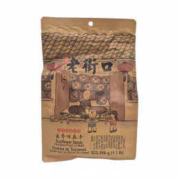 Lao Jie Kou Five-Spice Sunflower Seeds (500g)