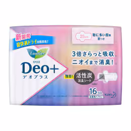 Kao Laurier Deo+ Sanitary Napkin For Day 25cm (15s)