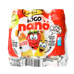 Iogo Nano Strawberry & Banana Yogurt (93mlx6)