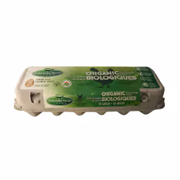 Yorkshire Valley Farms Free Range Organic Large Eggs (12pcs)