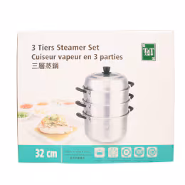 T&T 3 Tiers Steamer Set (32cm)