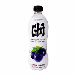 Chi Forest Sugar Free Grapes Sparkling Water (480mL)