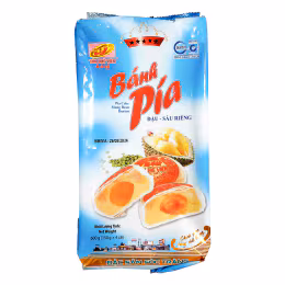 Tan Hue Vien Yolk Mung Bean & Durian Pia Cakes (600g)