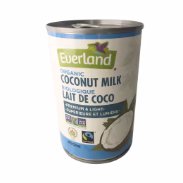 Everland Premium & Light Organic Coconut Milk (400ml)