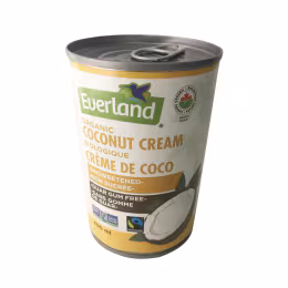 Everland Organic Coconut Cream Unsweet (400ml)