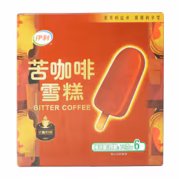 Yili Bitter Coffee Flavoured Ice Bar (6x70g)