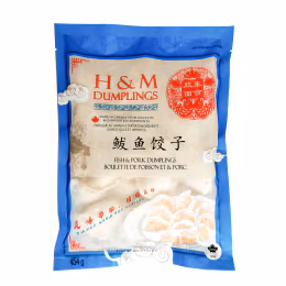 H&M Food Fish & Pork Dumplings (454g)