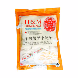 H&M Food Mutton, Carrot & Pork Dumplings (454g)