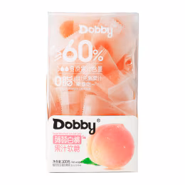 Dobby Konjac White Peach Juice Gummy (100g)
