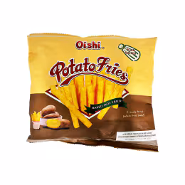 Oishi Potato Fries Plain Salted (50g)