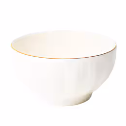 Emf Pumpkin White Rice Bowl 4.5inch
