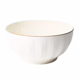 Emf Pumpkin White Soup Bowl 6.5inch