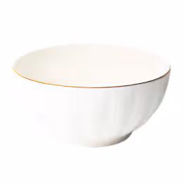 Emf Pumpkin White Soup Bowl 8inch