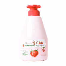 Welcos Strawberry Milk Body Cleanser (560g)