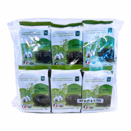 T&T Organic Roasted Seaweed Snack (5gx12)