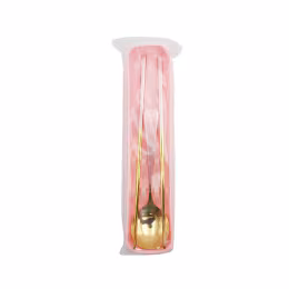 Emf Golden Chopstick Spoon Set