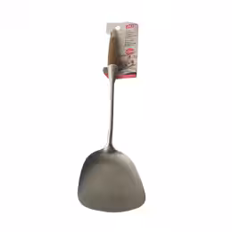 Jmj Stainless Steel Turner With Rosewood Handle