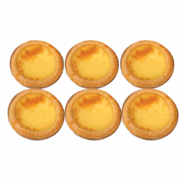 T&T Bakery Mini Portuguese Egg Tart (35gx6)